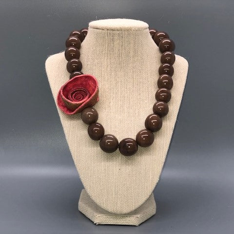 One Rose Necklace